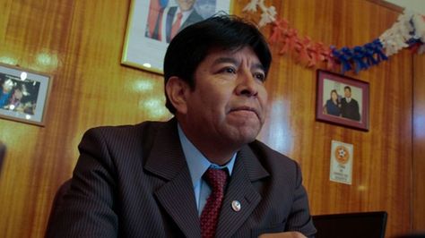 El alcalde de Atacama, Esteban Velásquez