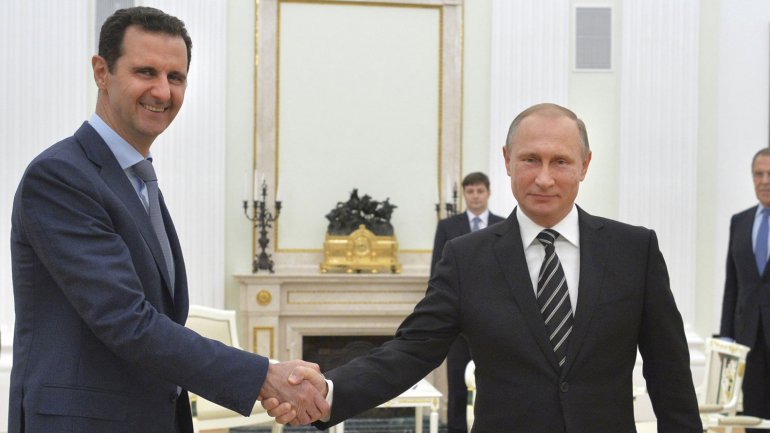 Bashar al Assad y Vladimir Putin mantuvieron un encuentro en Mosc