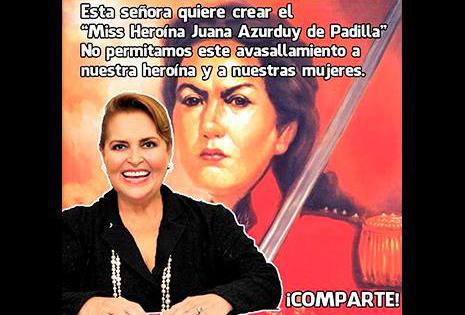 Gloria Limpias aclaró que la corona que se entregará es el de Miss La Plata