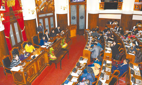 Diputados. Se inició la sesión preparatoria de la nueva legislatura.