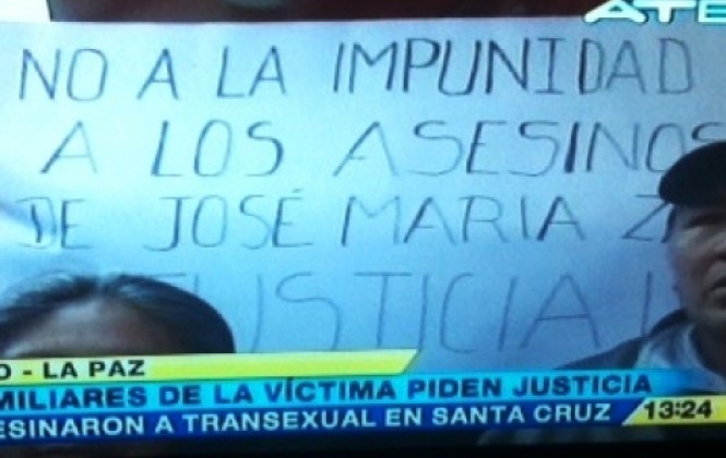Piden pena máxima para asesino del transexual Jose Maria Zarate