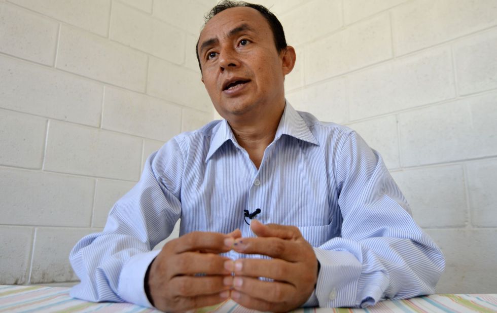 El candidato por Democracia Directa, Gregorio Santos.