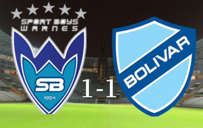 Bolívar logra un empate 1-1 con Sport Boys en Santa Cruz 