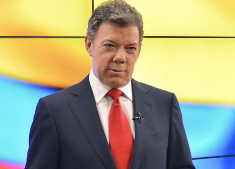 El presidente de Colombia, Juan Manuel Santos. Foto. Internet
