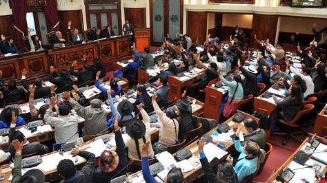 Una sesión de la Asamblea Legislativa. Foto. Wara Vargas 