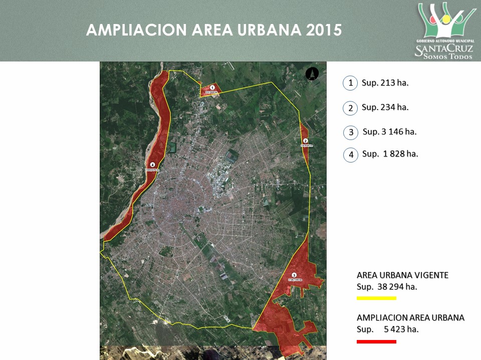Imagen ampliación radio urbano 2015