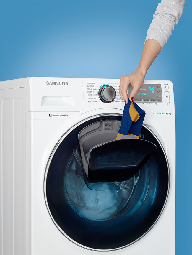 SAMSUNG ADDWASH o cómo abrir una nueva puerta en la lavadora