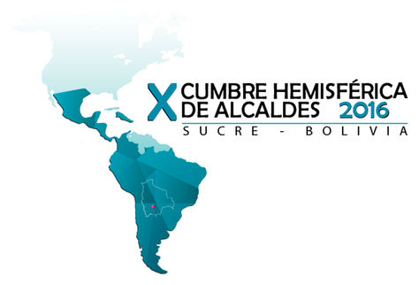 Logo de la X Cumbre Hemisférica de Alcaldes 