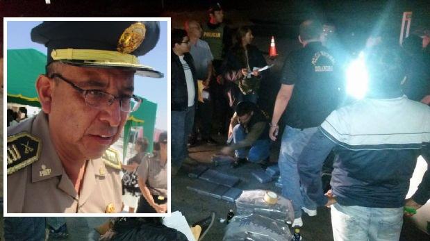 Comisario de Nuevo Chimbote cae con 119 kilos de droga en Casma