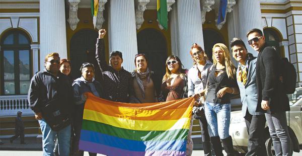 Los colectivos de gays, lesbianas, bisexuales y transexuales celebraron el proyecto de ley