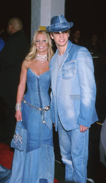 Britney Spears y Justin Timberlake, conjuntados en la alformbra roja de unos premios en 2011, cuando eran pareja.