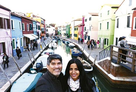 La isla de Murano, en Italia y sus coloridas viviendas