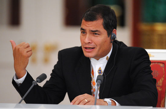 Rafael Correa, presidente de Ecuador (Foto: Archivo)