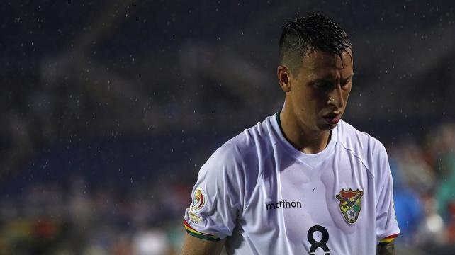 Martín Smedberg fue uno de los más destacados de la selección boliviana. Foto: AFP %image_alt%