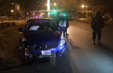 El vehículo que protagonizó el accidente en Cochabamba