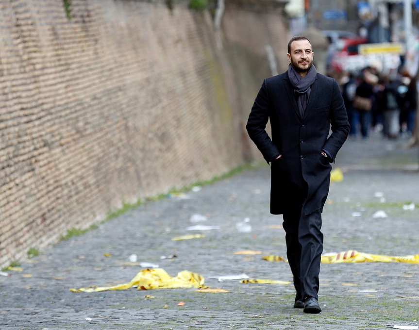 Emiliano Fittipaldi, fotografiado en el Vaticano el pasado abril. 