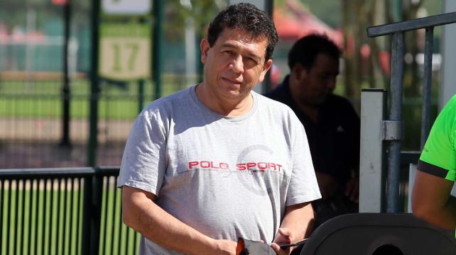 Rolando López preside la FBF y también es tesorero de la Conmebol. Foto: Fuad Landívar - Enviado Especial %image_alt%