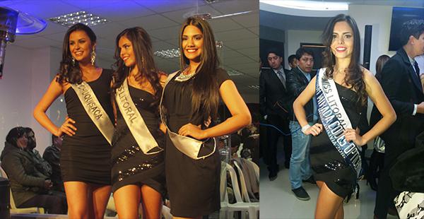 La miss Litoral es la Mirada Codes del Miss Bolivia