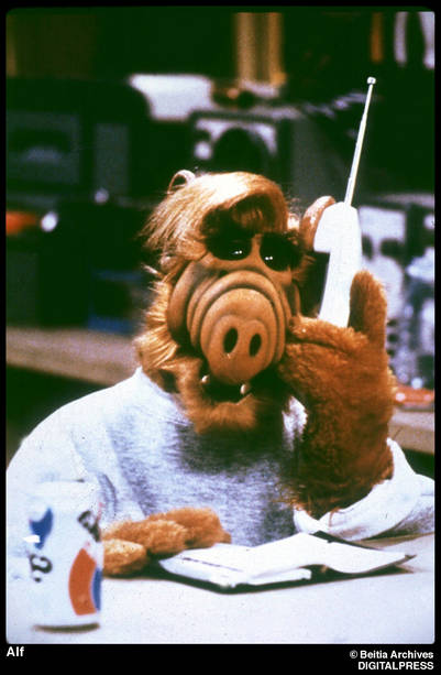 Alf. Personaje de cine y television. Muûeco. Cinema and television figure. Dummy. ¬Beitia Archives DIGITAL PRESS 01/01/98