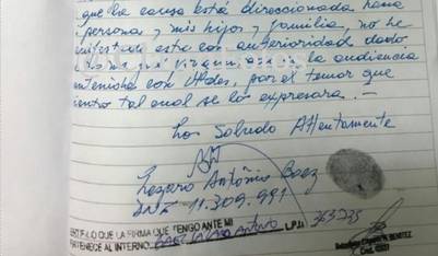 En una carta a la Cámara, Báez dijo que vio a Casanello en Olivos.