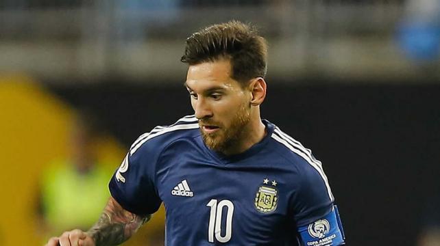 Lionel Messi marcó su gol número 55 con la selección Argentina. Foto. AFP %image_alt%