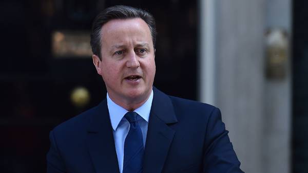 Ante el triunfo del Brexit, el primer ministro británico, David Cameron, anunció que renunciará en octubre a su cargo. AFP