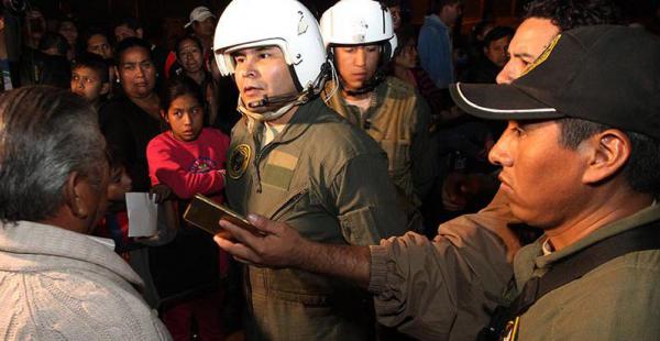 Carlos Moreira, controló desde el aire las fogatas en San Juan. Está al frente de una repartición edil compleja