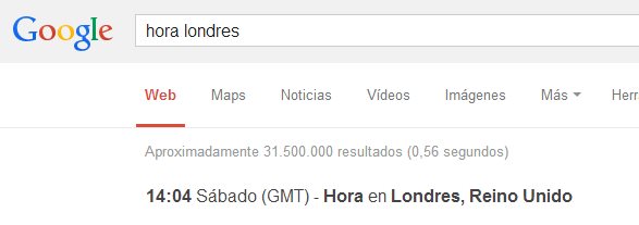 hora londres