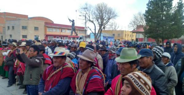 Los pobladores beneficiados destacaron el trabajo del INRA