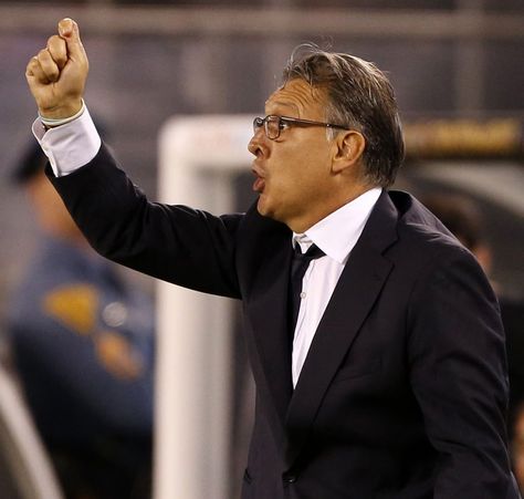 El entrenador de Argentina, Gerardo Martino.