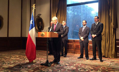 Conferencia de prensa del canciller de Chile, Heraldo Muñoz