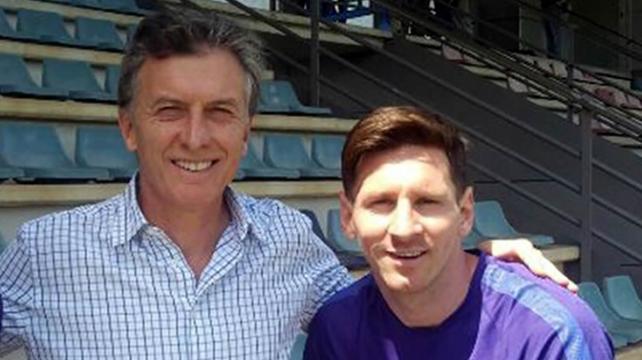 Macri aprecia y admira al jugador por su gran trayectoria. Foto: Internet %image_alt%