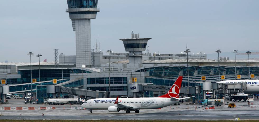 El aeródromo de Atatürk, en una imagen de febrero. El aeródromo de Atatürk, en una imagen de febrero.