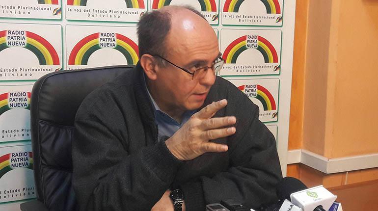 El ministro de Defensa, Reymi Ferreira. | ABI