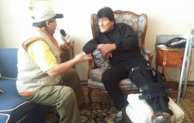 Evo dice que no hay paro de la COB y que la medida no afectará al doble aguinaldo Evo dice que no hay paro de la COB y que la medida no afectará al doble aguinaldo