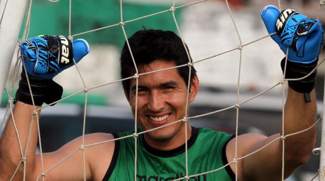 Arias viene de estar parado una temporada, su último club fue Oriente Petrolero. Foto: DIEZ %image_alt%