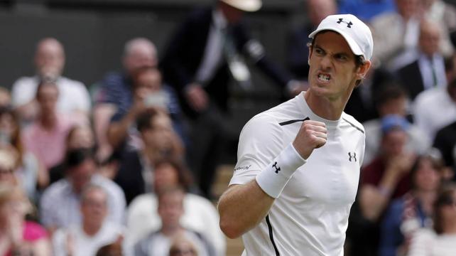 Murray festejando su triunfo ante el taiwanés. Foto: Reuters %image_alt%