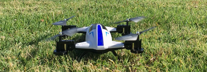Coche drone transformer