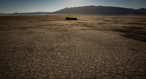 La fotografía con la que The New York Times grafica el reportaje sobre "Los nuevos refugiados climáticos de Bolivia"