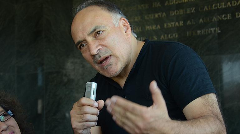 David Mondacca, en una foto tomada en Los Tiempos en el mes de abril pasado. | José Rocha