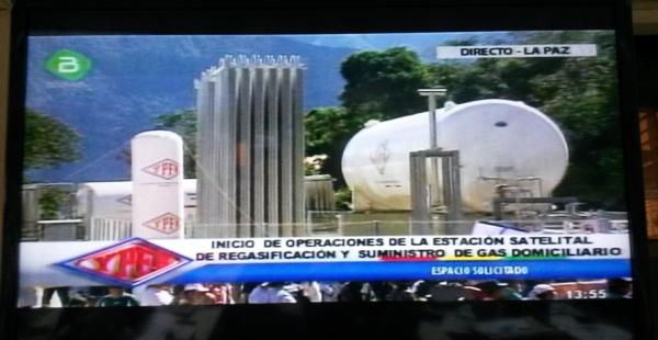 La planta abaratara el precio del gas desde Bs 22 a Bs 8, dijo García Linera