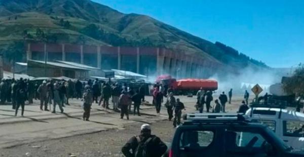 El tránsito vehicular se normaliza en la zona