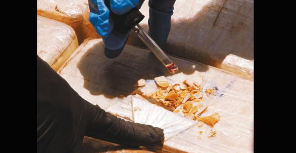 La incautación de cocaína de alta pureza aumentó en Bolivia