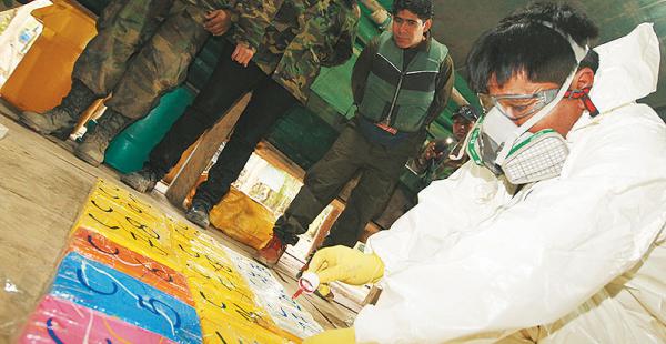 En los laboratorios de droga la Policía detectó técnicas extranjeras