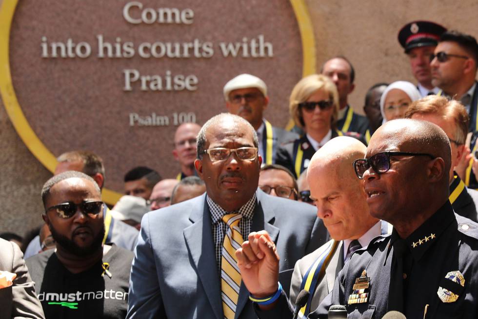 El jefe de policía de Dallas, David Brown. El jefe de policía de Dallas, David Brown.