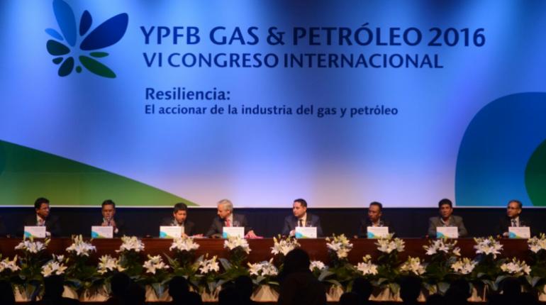 El VI Congreso Internacional de Gas y Petróleo de Yacimientos Petrolíferos Fiscales Bolivianos (YPFB). | APG