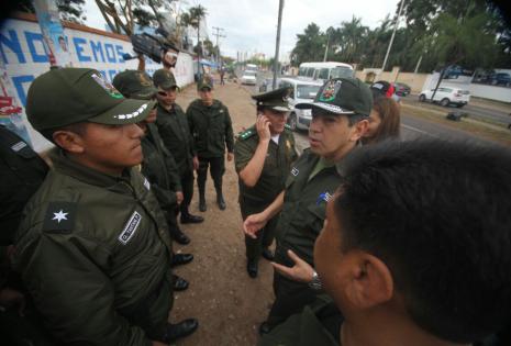 Hay custodia policial en la Uagrm
