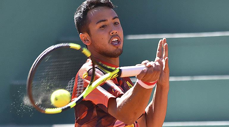 El tenista boliviano Hugo Dellien. | Foto archivo | APG