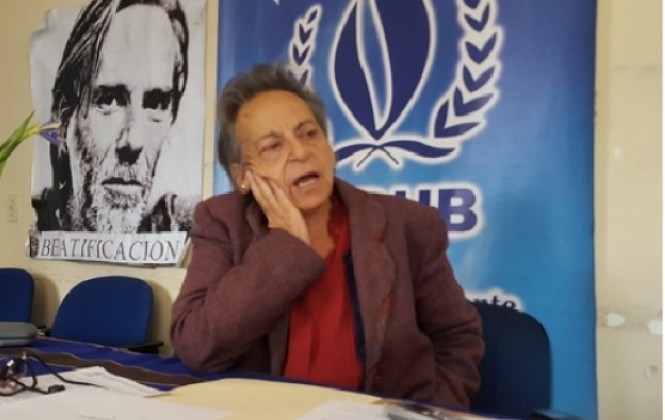 Presidenta de la APDHB dice que cree en la inocencia de Leopoldo Fernández Presidenta de la APDHB dice que cree en la inocencia de Leopoldo Fernández