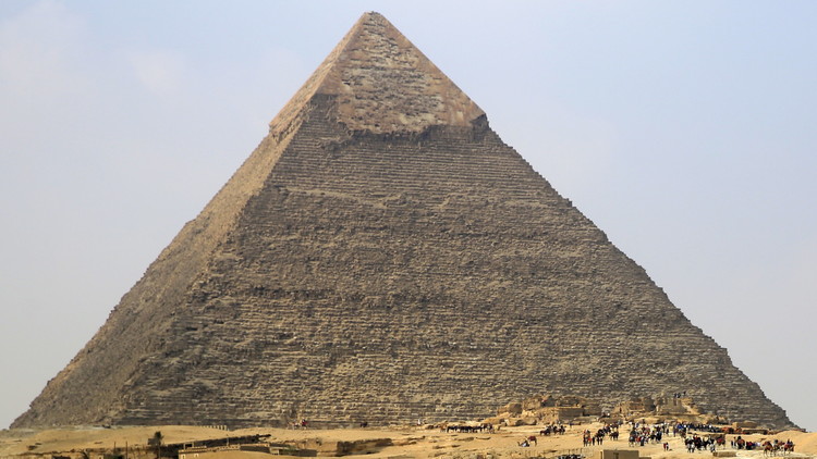 Gran piramide de Guiza, Egipto.